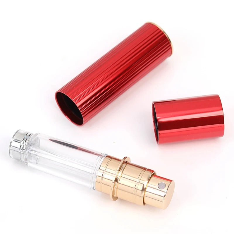 LOTIS - Luxury Perfume Atomizer - Stripe - Red