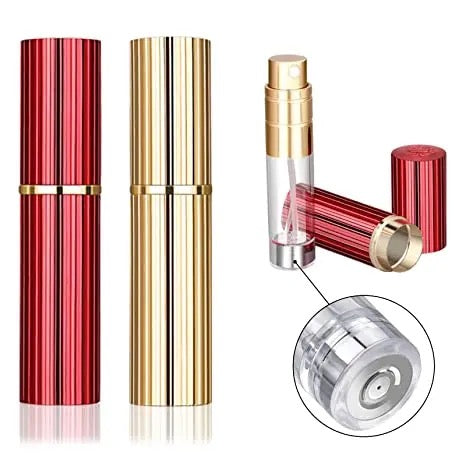 LOTIS - Luxury Perfume Atomizer - Stripe - Gold