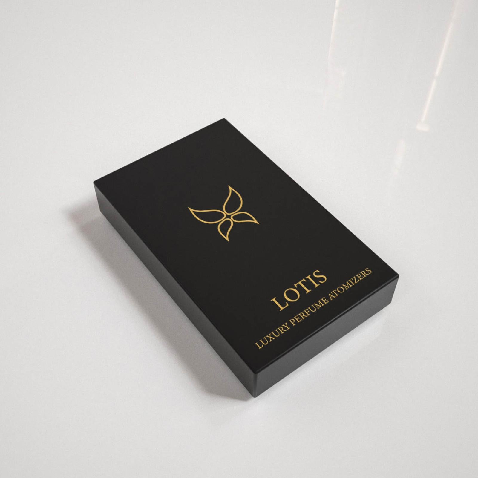 LOTIS - Luxe Parfum Verstuiver - Midnight Black - Lotis - Luxury Perfume Atomizers