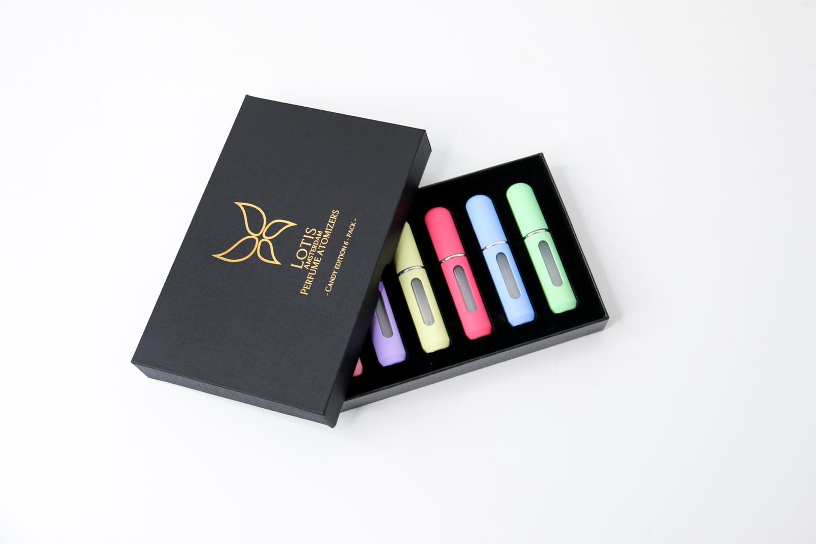 LOTIS - Parfumverstuivers - Candy 6-Pack - Lotis - Luxury Perfume Atomizers